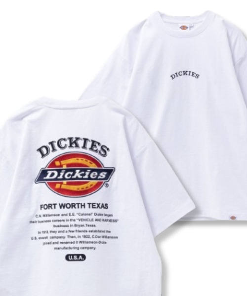 ディッキーズ シングルジャージー グラフィック L/S Tシャツ Dickies（ディッキーズ）の「Dickies グラフィックプリント
