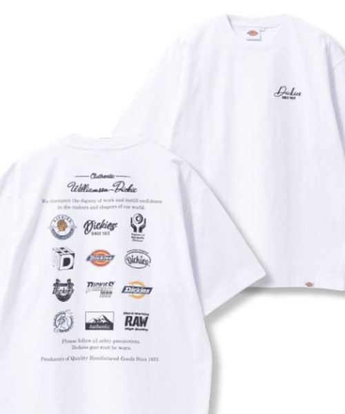 Dickies グラフィックプリント＆刺繍 ショートスリーブTシャツ