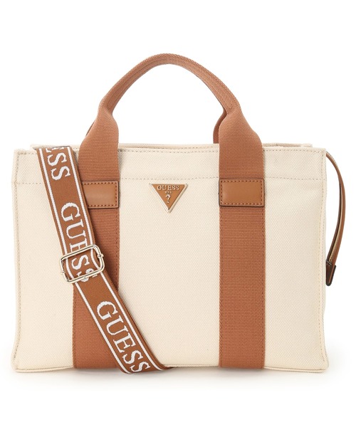 Guess(ゲス)の「CANVAS Ii Small Tote トートバッグ レディース(トートバッグ・レディース・ブラック/オレンジ/グリーン/ベージュ/キャメル・ONE SIZE)」の17枚目の写真