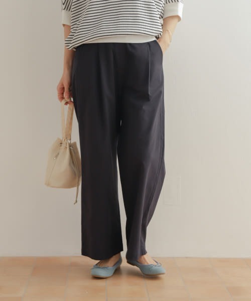 URBAN RESEARCH DOORS（アーバンリサーチドアーズ）の「レーヨンコットンイージーパンツ（その他パンツ・レディース・カーキ/ネイビー/ブラック・SMALL/MEDIUM）」の7枚目の写真