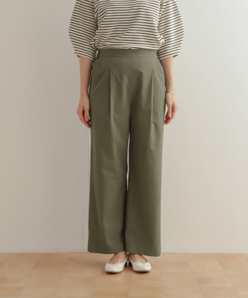 URBAN RESEARCH DOORS（アーバンリサーチドアーズ）の「レーヨンコットンイージーパンツ（その他パンツ・レディース・カーキ/ネイビー/ブラック・SMALL/MEDIUM）」の16枚目の写真