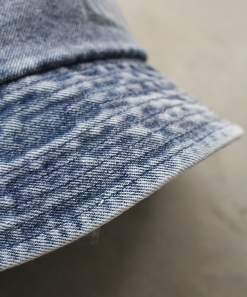 SpRay（スプレイ）の「デニムハート刺繍バケットハット（ハット・レディース・ブラック/ブルー・FREE）」の8枚目の写真