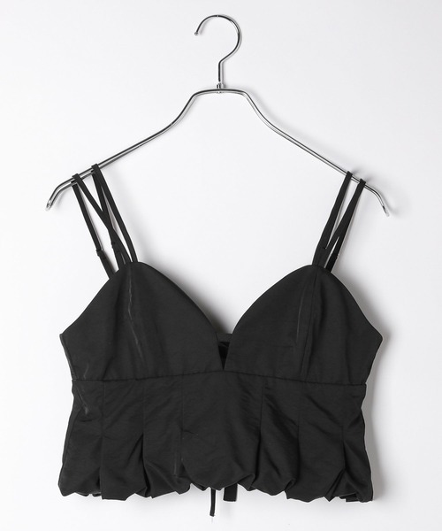 Heather（ヘザー）の「バルーンキャミビスチェ　121920（ベスト・レディース・ホワイト/ブラック/グレー・FREE）」の3枚目の写真