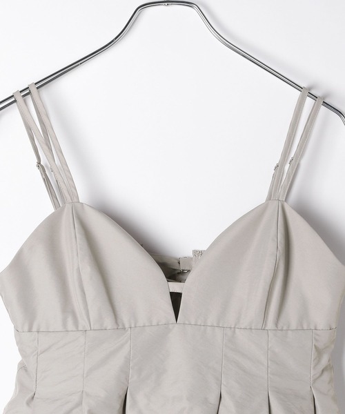 Heather（ヘザー）の「バルーンキャミビスチェ　121920（ベスト・レディース・ホワイト/ブラック/グレー・FREE）」の5枚目の写真