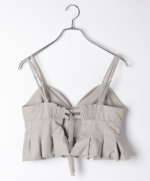 Heather（ヘザー）の「バルーンキャミビスチェ　121920（ベスト・レディース・ホワイト/ブラック/グレー・FREE）」の8枚目の写真