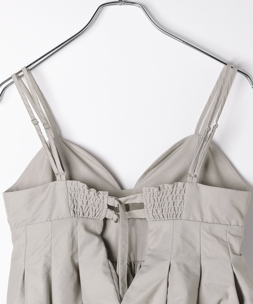 Heather（ヘザー）の「バルーンキャミビスチェ　121920（ベスト・レディース・ホワイト/ブラック/グレー・FREE）」の9枚目の写真