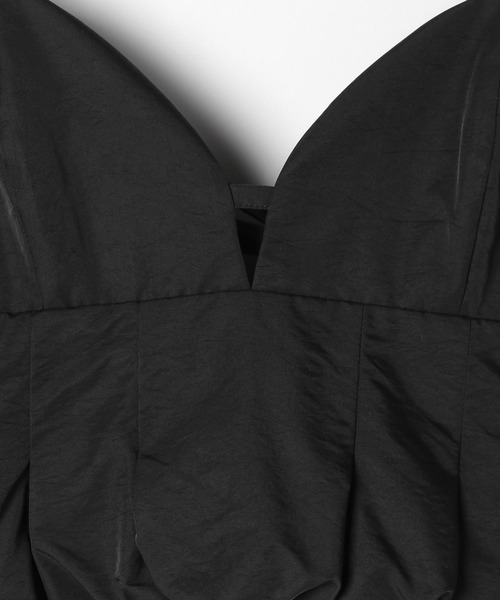 Heather（ヘザー）の「バルーンキャミビスチェ　121920（ベスト・レディース・ホワイト/ブラック/グレー・FREE）」の12枚目の写真