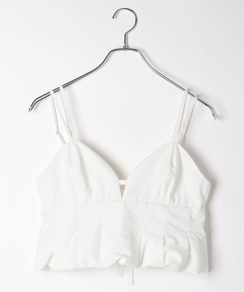 Heather（ヘザー）の「バルーンキャミビスチェ　121920（ベスト・レディース・ホワイト/ブラック/グレー・FREE）」の22枚目の写真