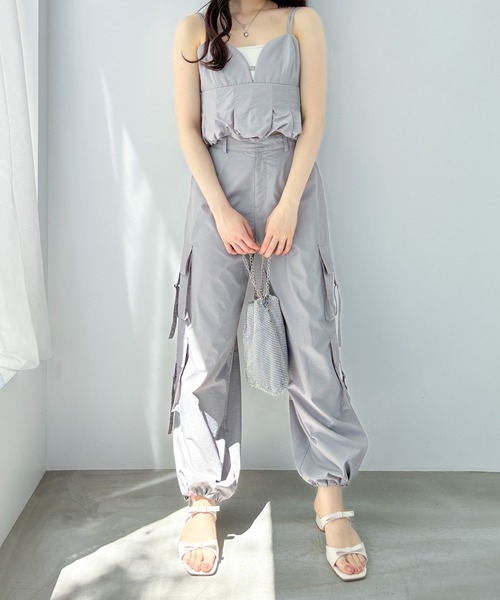試着のみshéller☆現行品バルーンビスチェ☆フリーサイズ☆sheller セール】バルーンキャミビスチェ 121920（ベスト）｜Heather
