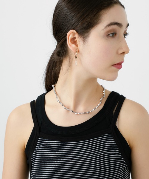 saloon(サルーン)の「SALOON(サルーン)/ ウェーブチェーンネックレス(ネックレス・レディース・その他2/その他1・FREE)」の3枚目の写真