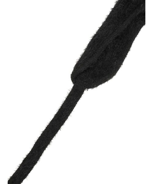 merry jenny(メリージェニー)の「ribbonイヤーフラップニットキャップ(ニットキャップ/ビーニー・レディース・アイボリー/グレー/ブラック・FREE)」の7枚目の写真