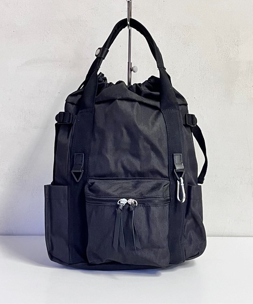 EARTH MADE（アースメイド）の「DELTA CL RUCK（バックパック/リュック・レディース・ブラック/カーキ/グレー・FREE）」の2枚目の写真