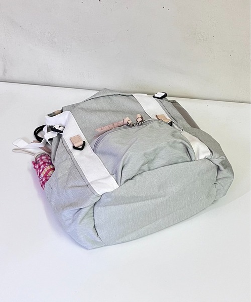 EARTH MADE（アースメイド）の「DELTA CL RUCK（バックパック/リュック・レディース・ブラック/カーキ/グレー・FREE）」の5枚目の写真