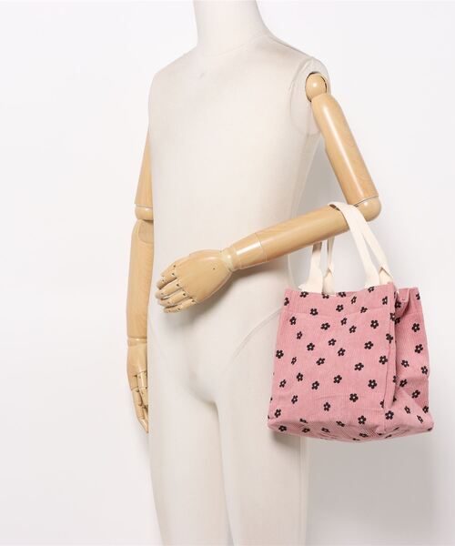 Mignonjour（ミニョンジュール）の「Mignonjour/デニジー柄ミニトートバッグ M2414（ショルダーバッグ・レディース・ブルー/ホワイト/ピンク・FREE）」の12枚目の写真