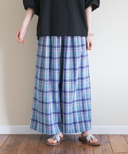 studio CLIP（スタディオクリップ）の「【イージーケア/接触冷感】多機能イージーバギーパンツ[プチ・プラスサイズあり]（その他パンツ・レディース・ベージュ/その他5/カーキ/オフホワイト/その他4・PF/ﾌﾘｰ(L)/FREE）」の6枚目の写真