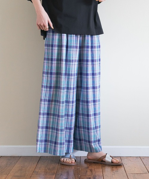 studio CLIP（スタディオクリップ）の「【イージーケア/接触冷感】多機能イージーバギーパンツ[プチ・プラスサイズあり]（その他パンツ・レディース・ベージュ/その他5/カーキ/オフホワイト/その他4・PF/ﾌﾘｰ(L)/FREE）」の7枚目の写真