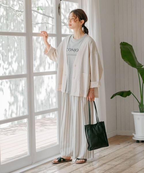 セール】【イージーケア/接触冷感】多機能イージーバギーパンツ[プチ