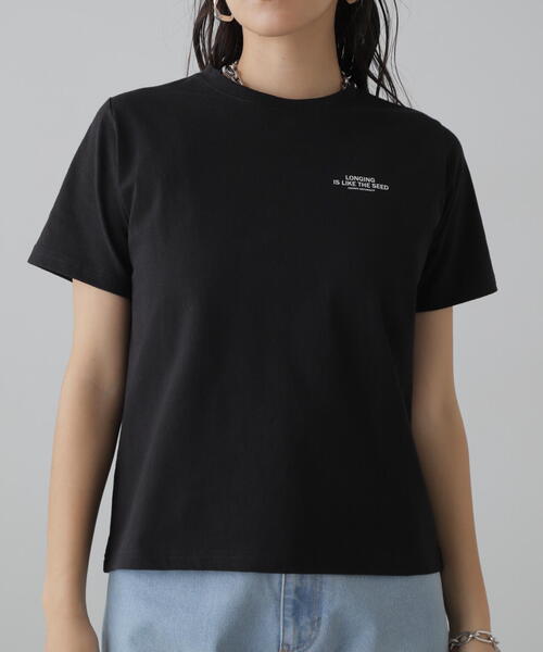 FREE'S MART（フリーズマート）の「■チュール×ロゴTシャツ（Tシャツ/カットソー・レディース・ホワイト/ブラック/グレー・FREE）」の20枚目の写真