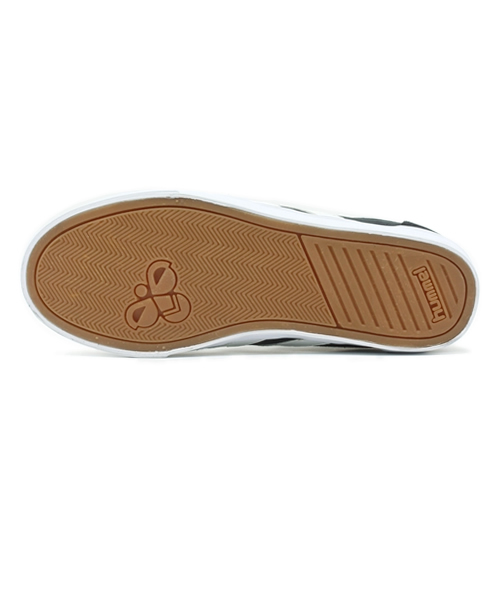 hummel（ヒュンメル）の「hummel/ヒュンメル SLIMMER STADIL CANVAS LOW/スリマー スタディール キャンバス ロー HM63112K（スニーカー・メンズ・トリコロール/ブラック×ホワイト/グレー/ネイビー/ブラック/ホワイト・22.5cm/26.5cm/25.0cm/27.0cm/28.0cm/25.5cm/24.0cm/23.0cm/29.5cm）」の9枚目の写真