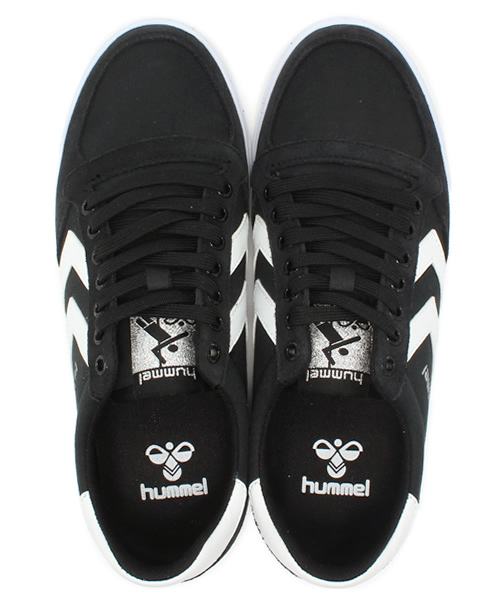 hummel（ヒュンメル）の「hummel/ヒュンメル SLIMMER STADIL CANVAS LOW/スリマー スタディール キャンバス ロー HM63112K（スニーカー・メンズ・トリコロール/ブラック×ホワイト/グレー/ネイビー/ブラック/ホワイト・22.5cm/26.5cm/25.0cm/27.0cm/28.0cm/25.5cm/24.0cm/23.0cm/29.5cm）」の14枚目の写真