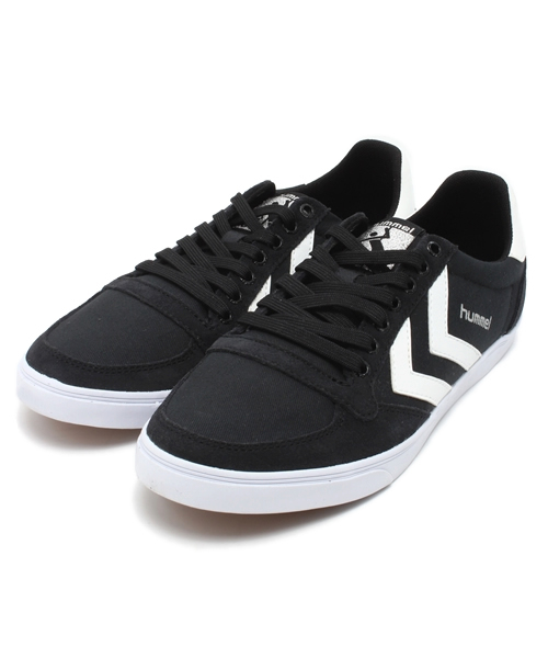hummel（ヒュンメル）の「hummel/ヒュンメル SLIMMER STADIL CANVAS LOW/スリマー スタディール キャンバス ロー HM63112K（スニーカー・メンズ・トリコロール/ブラック×ホワイト/グレー/ネイビー/ブラック/ホワイト・22.5cm/26.5cm/25.0cm/27.0cm/28.0cm/25.5cm/24.0cm/23.0cm/29.5cm）」の16枚目の写真