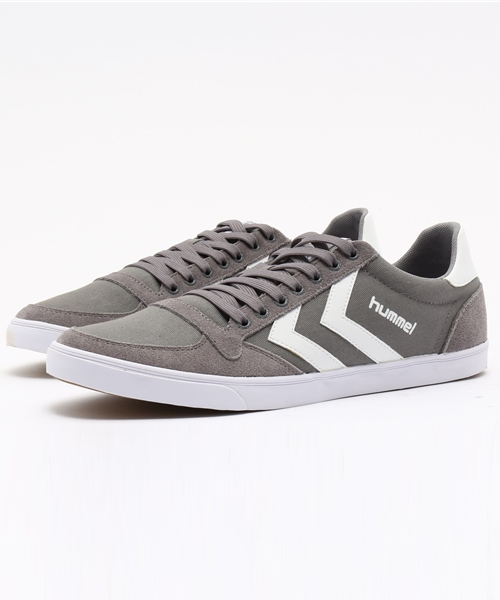 hummel（ヒュンメル）の「hummel/ヒュンメル SLIMMER STADIL CANVAS LOW/スリマー スタディール キャンバス ロー HM63112K（スニーカー・メンズ・トリコロール/ブラック×ホワイト/グレー/ネイビー/ブラック/ホワイト・22.5cm/26.5cm/25.0cm/27.0cm/28.0cm/25.5cm/24.0cm/23.0cm/29.5cm）」の17枚目の写真