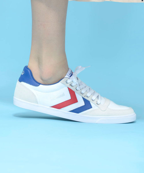 hummel（ヒュンメル）の「hummel/ヒュンメル SLIMMER STADIL CANVAS LOW/スリマー スタディール キャンバス ロー HM63112K（スニーカー・メンズ・トリコロール/ブラック×ホワイト/グレー/ネイビー/ブラック/ホワイト・22.5cm/26.5cm/25.0cm/27.0cm/28.0cm/25.5cm/24.0cm/23.0cm/29.5cm）」の22枚目の写真