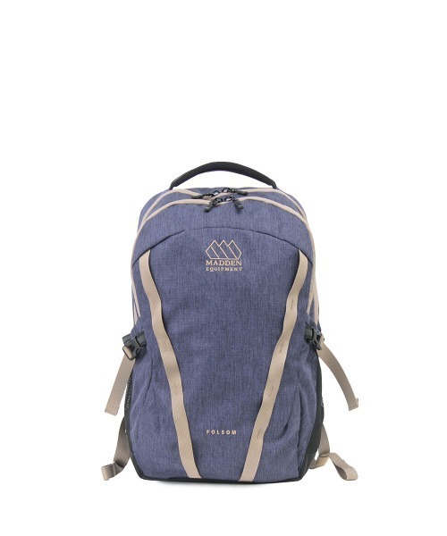 MADDEN EQUIPMENT(メデン イクイップメント)の「27L バックパック カジュアル MADDEN EQUIPMENT(バックパック/リュック・メンズ・ネイビー/アイボリー/ブラック・フリ-)」の3枚目の写真
