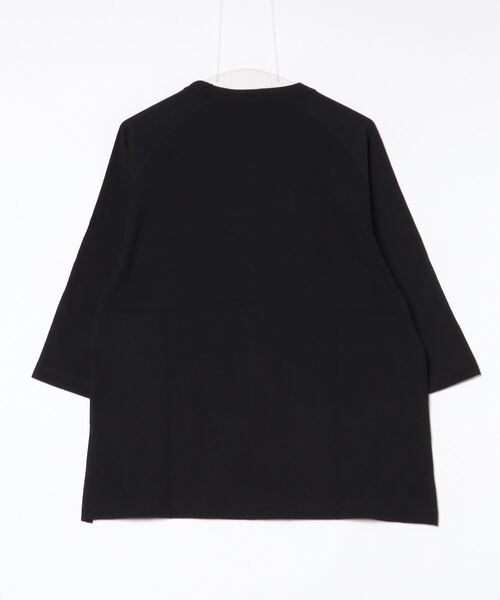CROSS & STITCH(クロスステッチ)の「CROSS & STITCH / オープンエンド リラックスフィット ラグランTシャツ / OE1250(Tシャツ/カットソー・レディース・ブラック/ネイビー/ベージュ/ホワイト・X-LARGE/MEDIUM/LARGE)」の5枚目の写真