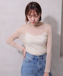 LADYMADE | ラメシアートップス(Tシャツ/カットソー)