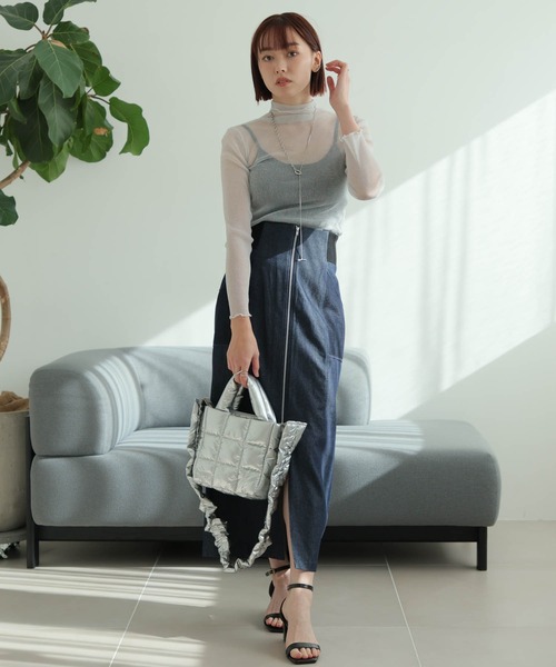 セール】ラメシアートップス（Tシャツ/カットソー）｜LADYMADE