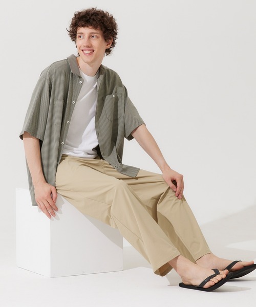 coca（coca）（コカ）の「【WEB限定セール】撥水 ナイロンタックパンツ（その他パンツ・メンズ・ブラック/ベージュ・M/L/XL）」の3枚目の写真