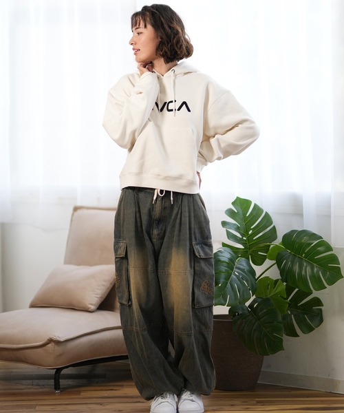 【セール】RVCA/ルーカ ロゴパーカー BE044-017（パーカー）｜RVCA（ルーカ）