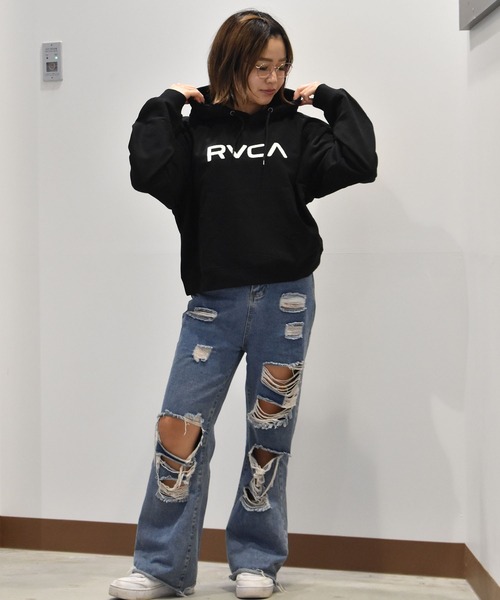 【セール】RVCA/ルーカ ロゴパーカー BE044-017（パーカー）｜RVCA（ルーカ）