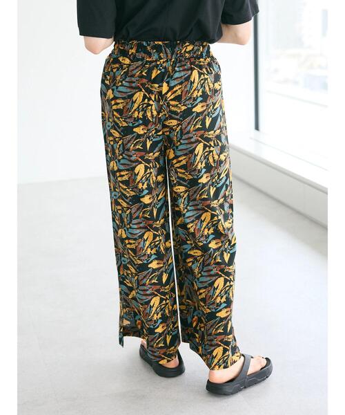 ZIMMERMANN ワイドパンツ フローラルプリント【関税なし】 MINERTE パンツ 「MINERTE」flower print wide pants / フラワー