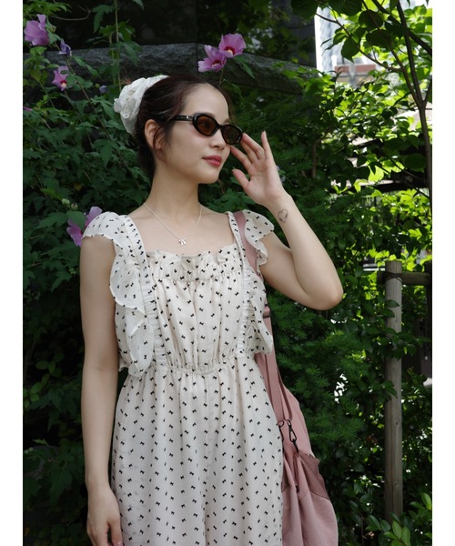 JUMELLE（ジュメロ）の「oval color sunglasses（サングラス・レディース・ブラック・FREE）」の8枚目の写真