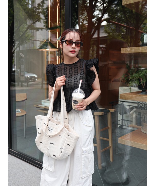 JUMELLE（ジュメロ）の「oval color sunglasses（サングラス・レディース・ブラック・FREE）」の17枚目の写真