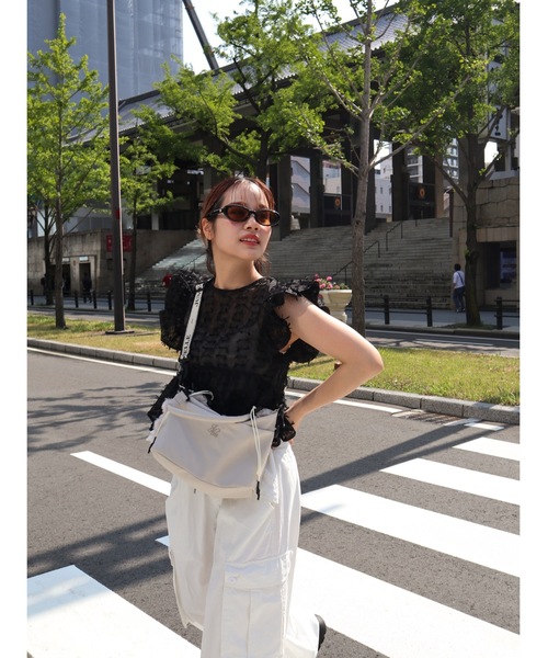 JUMELLE（ジュメロ）の「oval color sunglasses（サングラス・レディース・ブラック・FREE）」の20枚目の写真