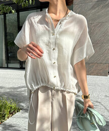 DouDou | リネンスピンドルシャツ(シャツ/ブラウス)