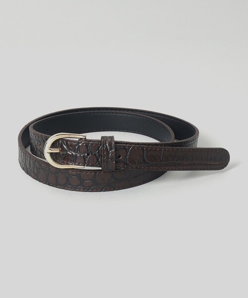 THE SHOP TK （ザ ショップ ティーケー ）の「◆型押しベルト（ベルト・レディース・ブラック/ブラウン系その他/ブラック系・00）」の7枚目の写真