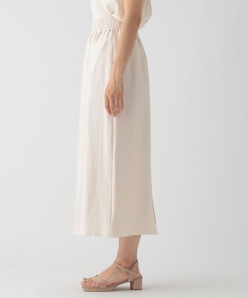 Elura（エルーラ）の「サテンナロースカート/122035（スカート・レディース・オフホワイト/ブラック/ブラウン系その他・FREE/FREE(S)）」の21枚目の写真