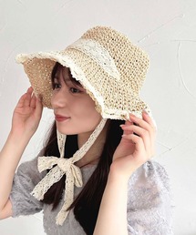 apres jour | 【apres jour×ARIAZ】レースエッジサンハット(ハット)