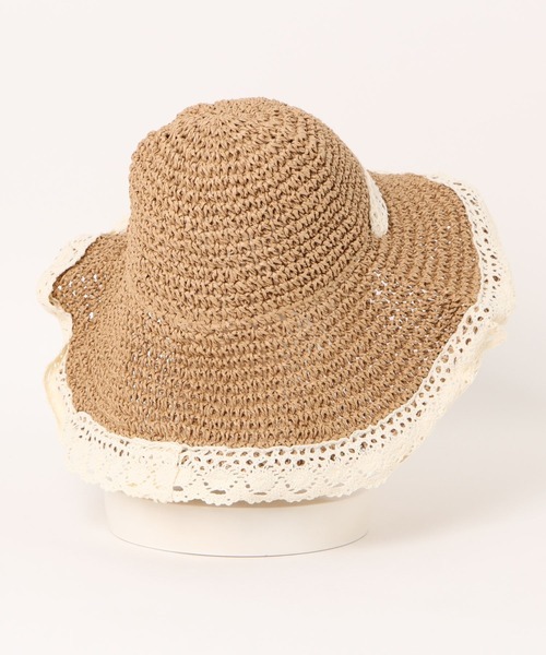 apres jour（アプレジュール）の「【apres jour×ARIAZ】レースエッジサンハット（ハット・レディース・ライトベージュ/ベージュ・FREE）」の11枚目の写真