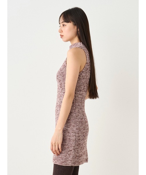 SNIDEL ワンピース リブニットミニワンピース : ZOZOTOWN Yahoo
