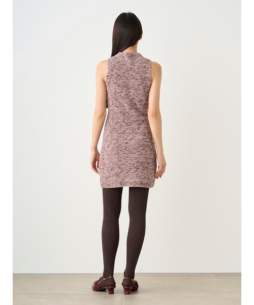 2024AW SNIDEL ラクーンミニニットワンピースワンピース IVR