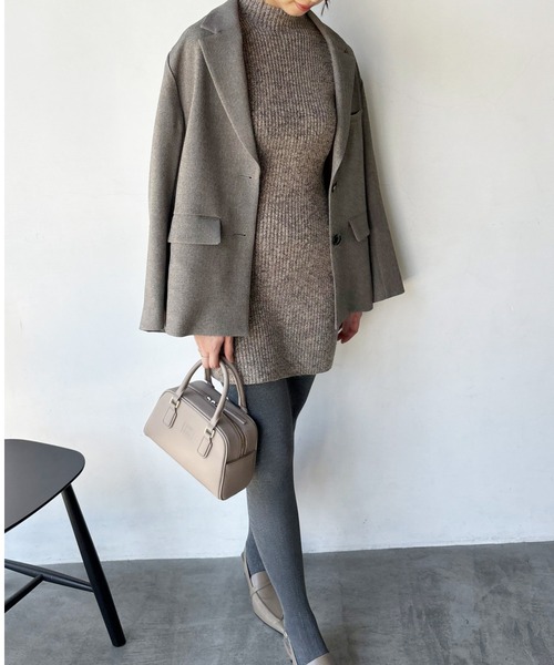 SNIDEL（スナイデル）の「ミニニットワンピース（ワンピース