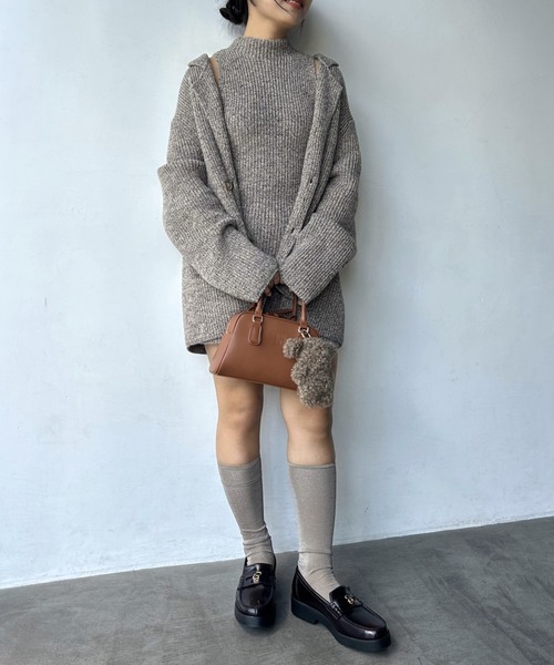 SNIDEL（スナイデル）の「ミニニットワンピース（ワンピース