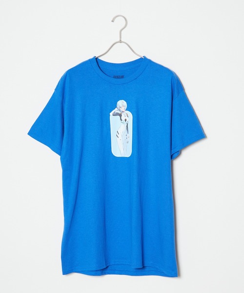 PLEASURES EVANGELION Tシャツ エヴァンゲリオン アニメ PLEASURES/プレジャーズ×エヴァンゲリオン】REI T-SHIRT Tシャツ