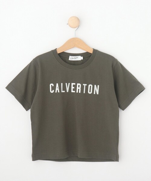 Dessin（デッサン）の「ロゴTシャツ（Tシャツ/カットソー・キッズ・ホワイト/ナチュラル/チャコールグレー・10/12/11/13/14）」の3枚目の写真