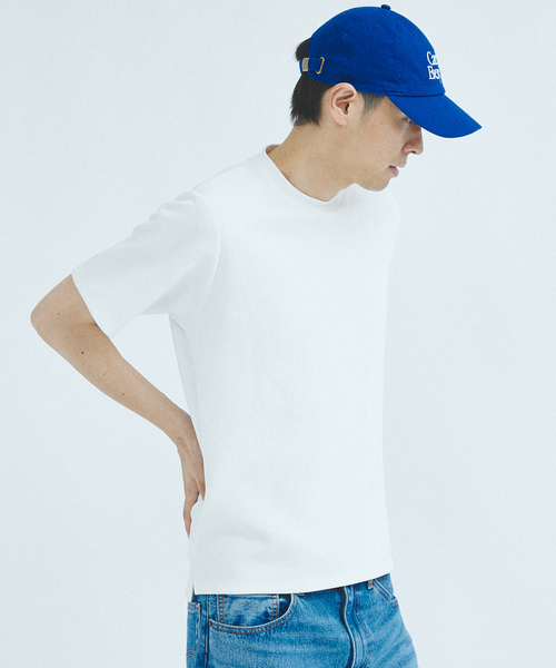 417 EDIFICE(フォーワンセブンエディフィス)の「”接触冷感&速乾&アンチピリング” utility EVERYDAY Tシャツ(Tシャツ/カットソー・メンズ・チャコールグレー/ブルー/ホワイト/ブラック・X-LARGE/LARGE/MEDIUM/SMALL)」の20枚目の写真